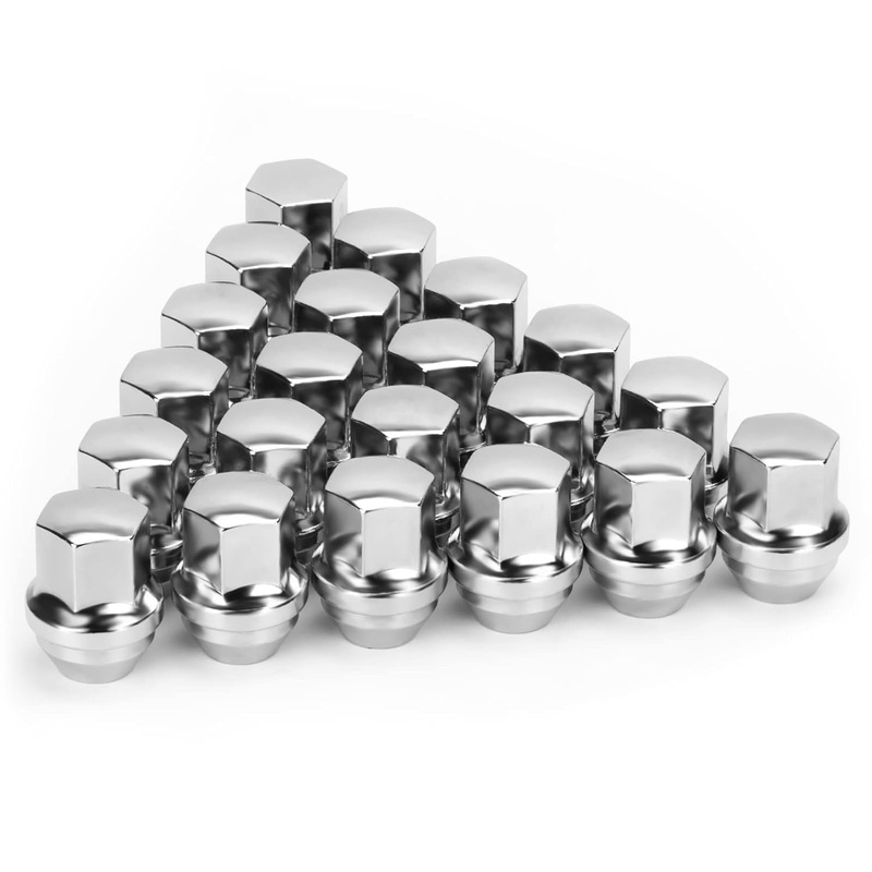 Truck/SUV Acorn Lug Nuts – Chrome – All Makes & Models (For Aftermarket Wheels)