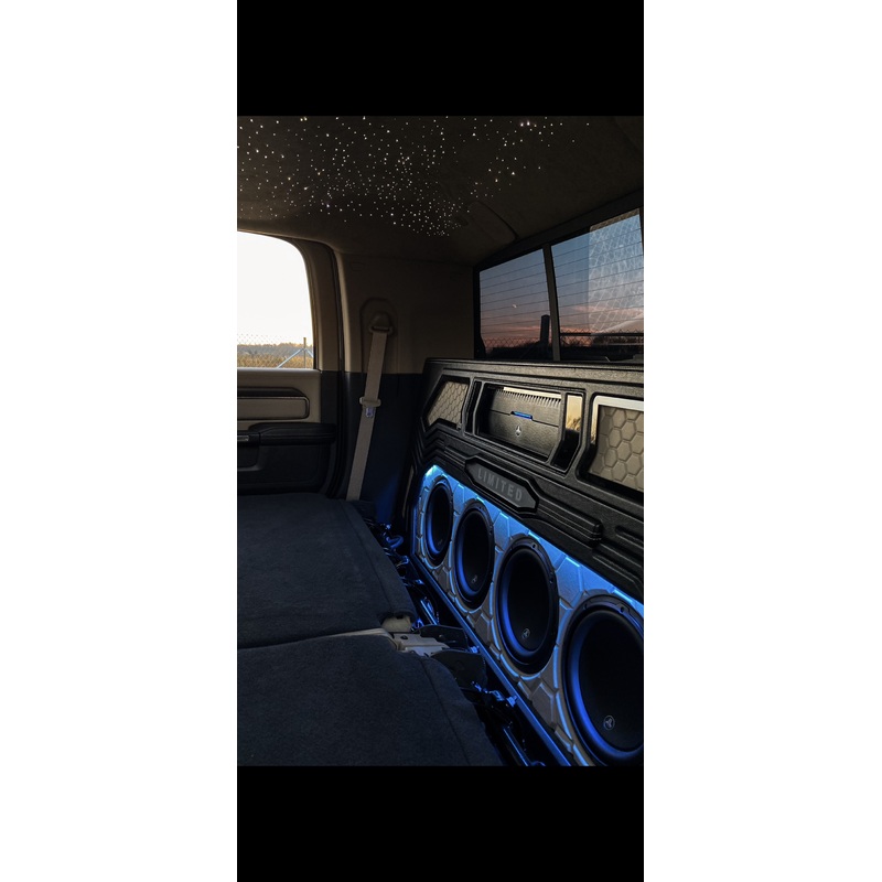 2019-2020 RAM 2500/3500 MEGACAB LIMITED Trim Level Only – Custom Subwoofer Enclosure