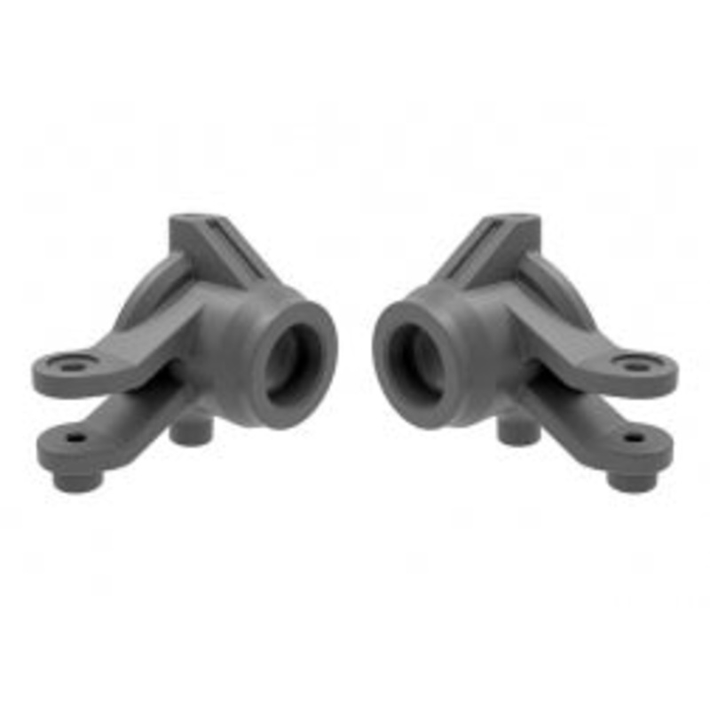 Traxxas Mini Maxx/Mini XRT Steering Blocks, Left & Right (Gray)