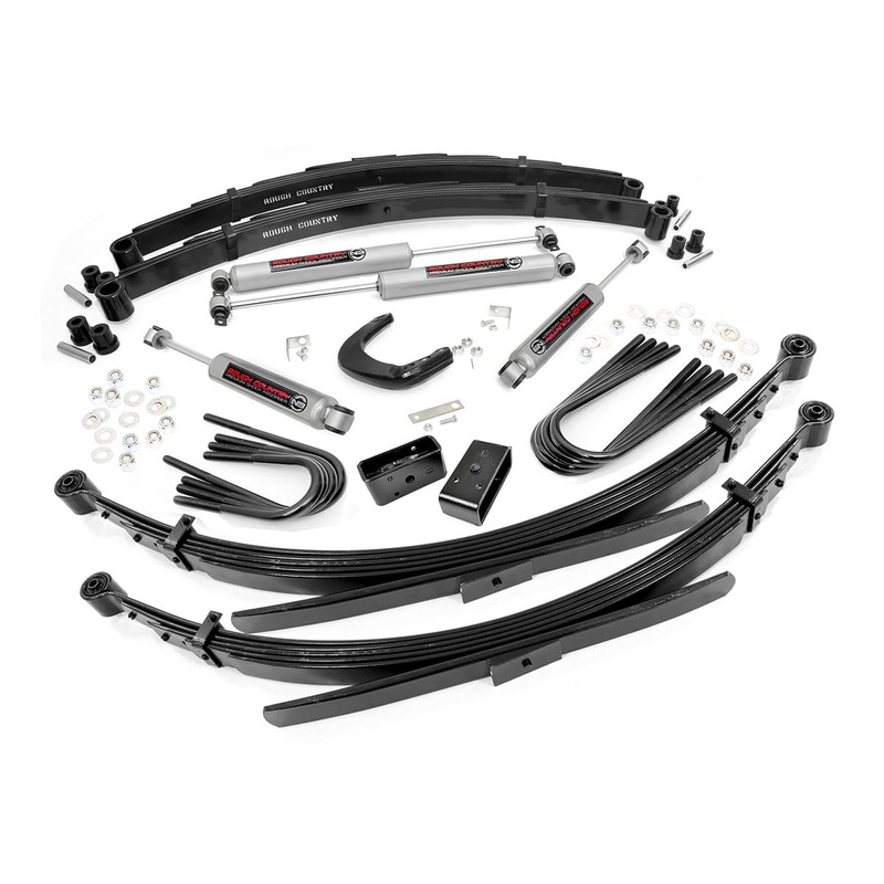 6 Inch Lift Kit | 56 Inch RR Sprgs | GMC Half-Ton Suburban/Jimmy 4WD (88-91)