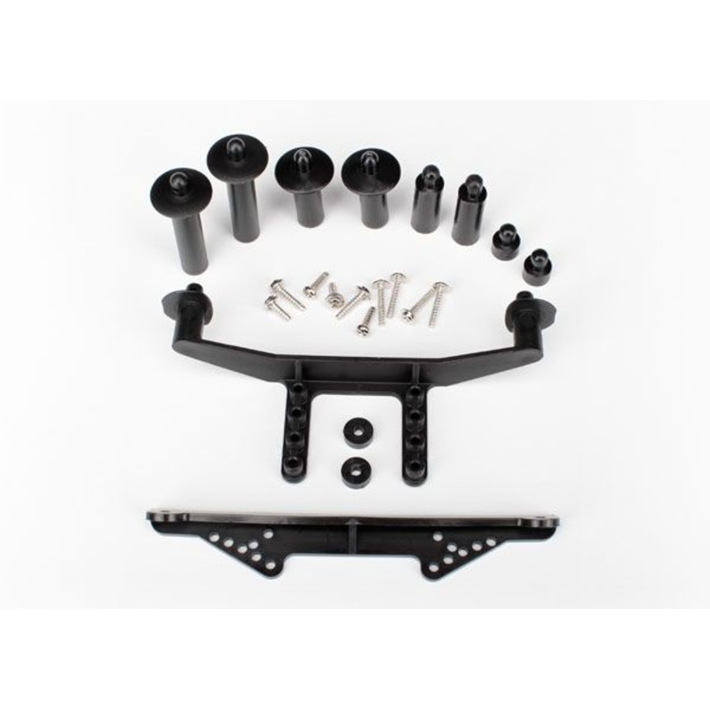 Traxxas Body Mount Black Post Extension Hardware