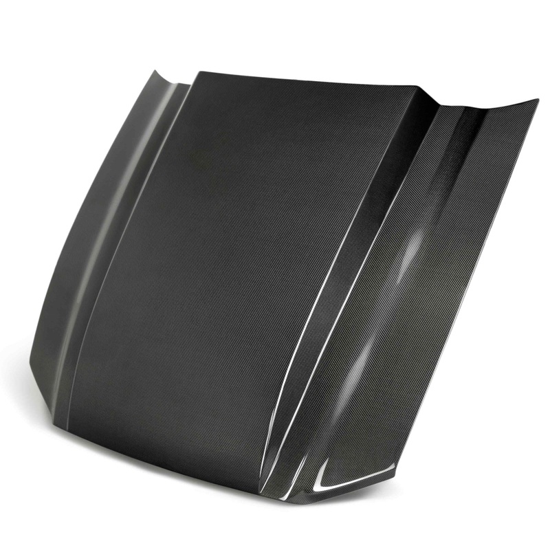 2013 – 2014 Ford Mustang Type-CJ Carbon Fiber Cowl Hood