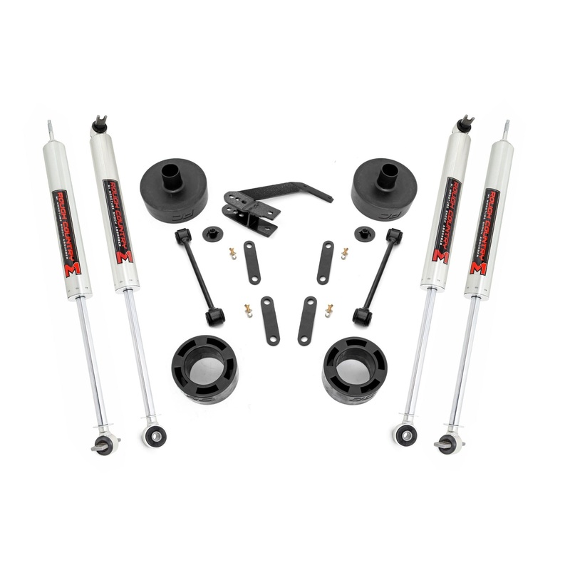2.5 Inch Lift Kit | Spacers | M1 | Jeep Wrangler JK/Wrangler Unlimited  (07-18)