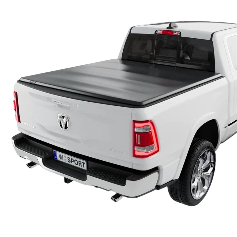 Tonneau Covers I WORKSPORT 2019-2025 Dodge RAM 2500 3500 SC3 Vinyl Trifold Soft Tonneau Cover