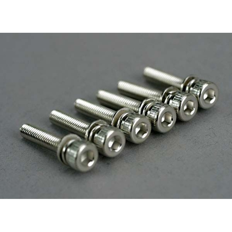 Traxxas Screws Cap-Head 3x15mm Hex