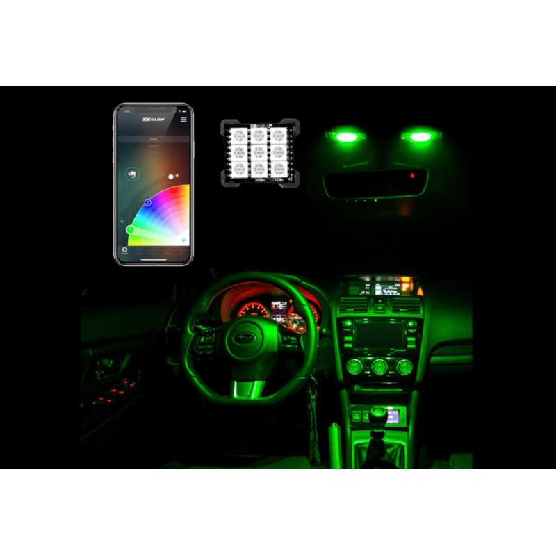 XKGLOW Festoon: XKGlow XKChrome (RGB) Interior Bulbs