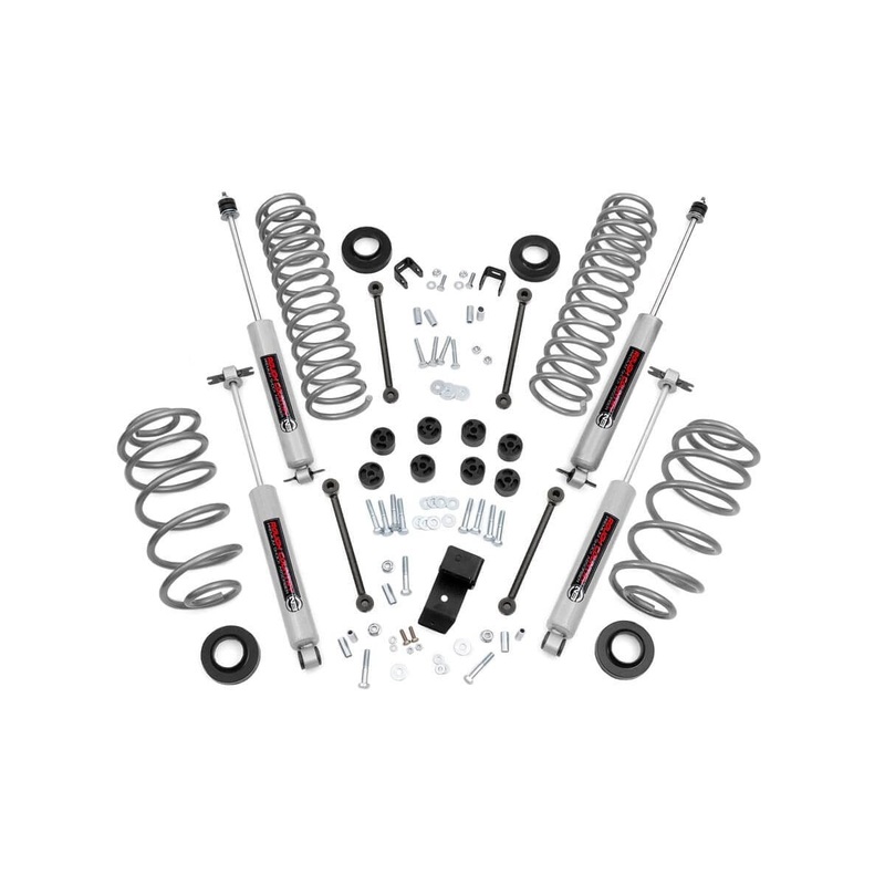 3.25 Inch Lift Kit | 4 Cyl | Jeep Wrangler TJ (03-06)/Wrangler Unlimited (04-06)
