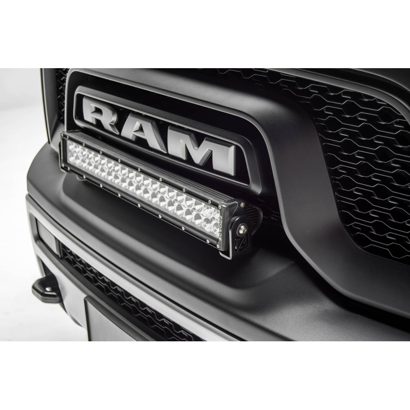 ZROADZ Z324552-KIT Black Mild Steel Front Bumper Top LED Kit Fits 2015-2018 Ram Rebel