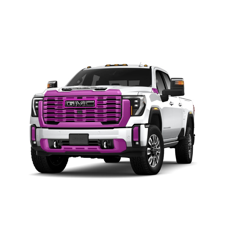 2023-2024 GMC DENALI 2500/3500 OEM “Vader Chrome” Delete Kit