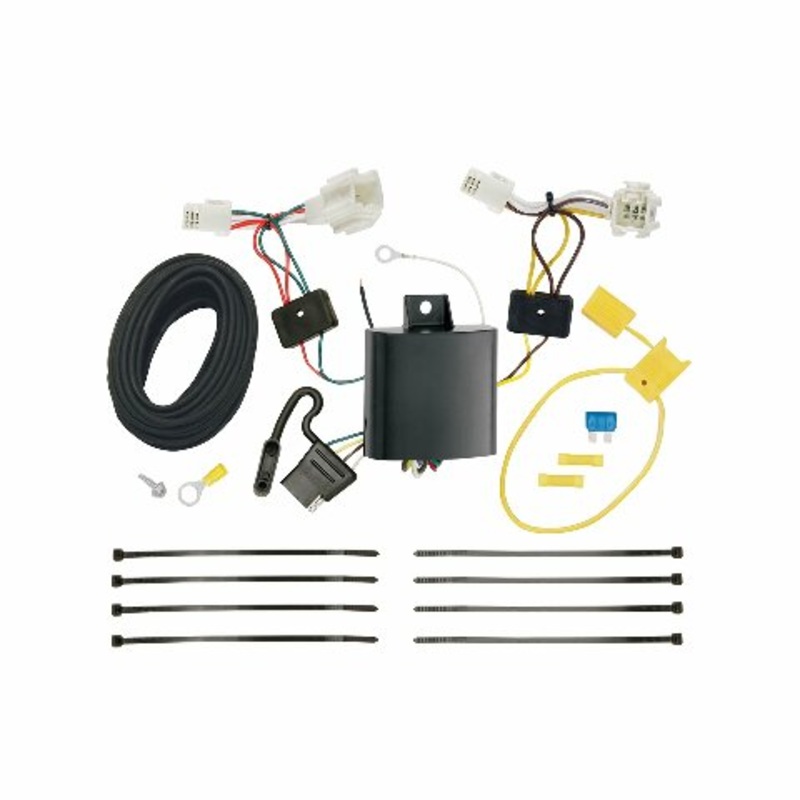 Tekonsha T-One T-Connector Harness, 4-Way Flat, Compatible with Select Mazda CX-3