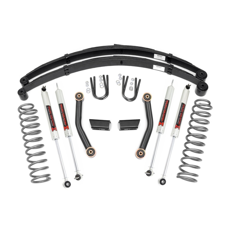 3 Inch Lift Kit | Series II | RR Springs | M1 | Jeep Cherokee XJ (84-01)