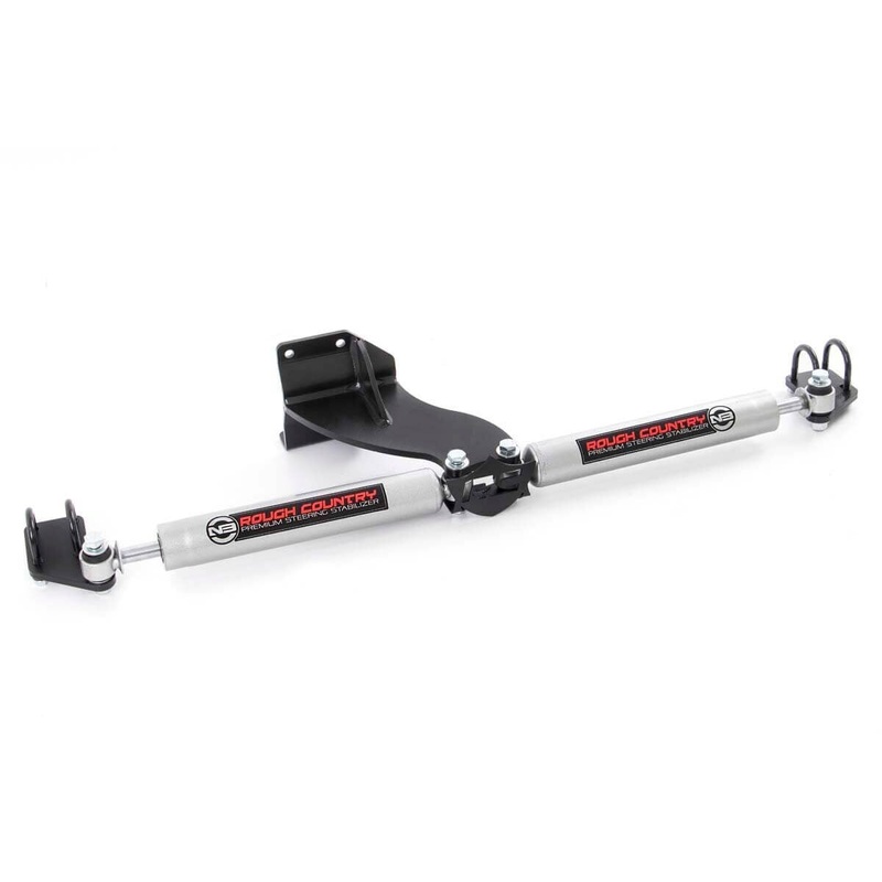 N3 Steering Stabilizer | Dual | 2.5-8 Inch Lift | Ram 2500 (14-24)/3500 (13-24)
