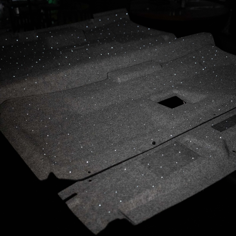 2019 – 2025 Polaris Ranger CREW UTV RGBW Starlit OEM Headliner