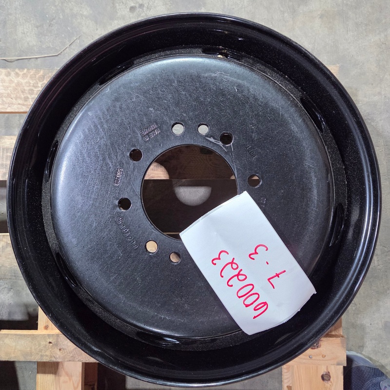 19.5×6.00 8x170mm Black Steel Dual Wheel (Ford F350 1998-2004)(returned item)