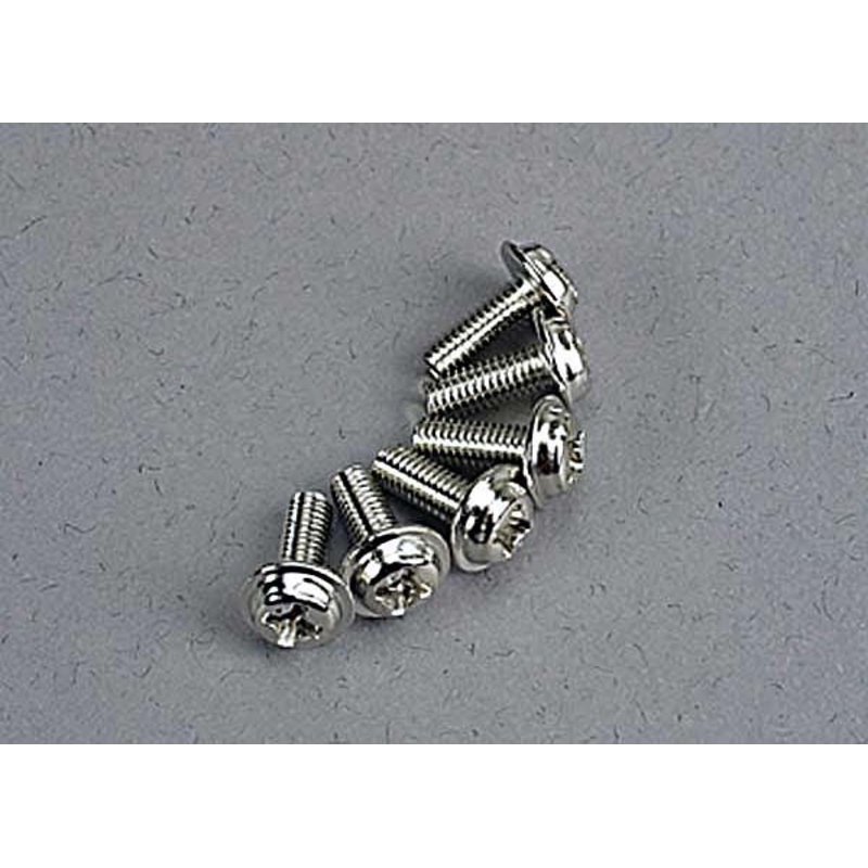 Traxxas Screws Washerhead 3x8mm (6)