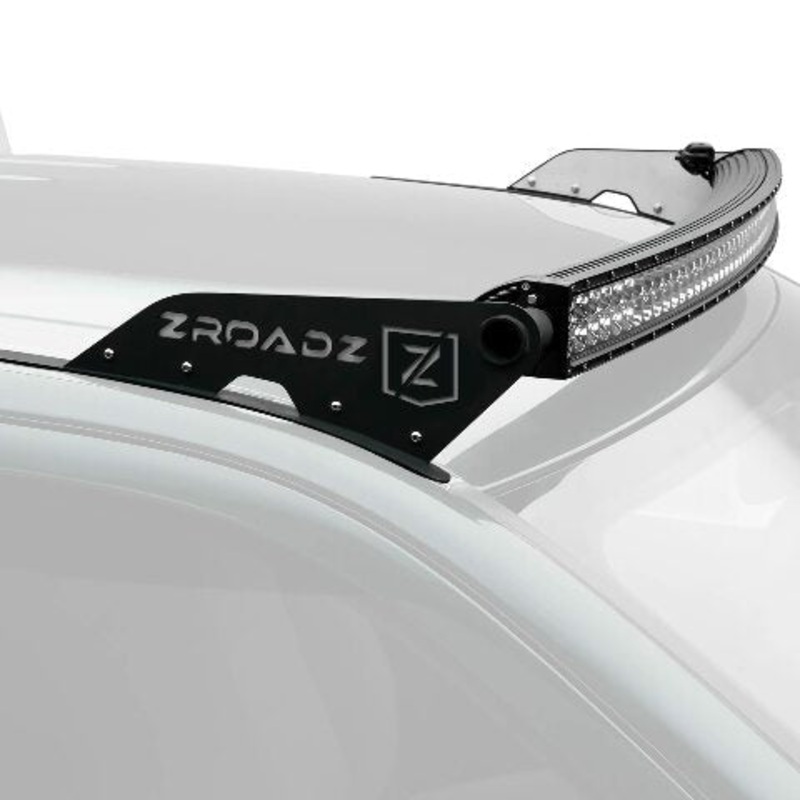 ZROADZ Front Roof Mounted LED Bar Kit – Compatible w/ 2019-2022 Dodge Ram 1500 Complete Kit with Mounting Brackets, 50 Inch Curved Led Light bar & Wiring Harness- PN #Z334571-KIT-C
