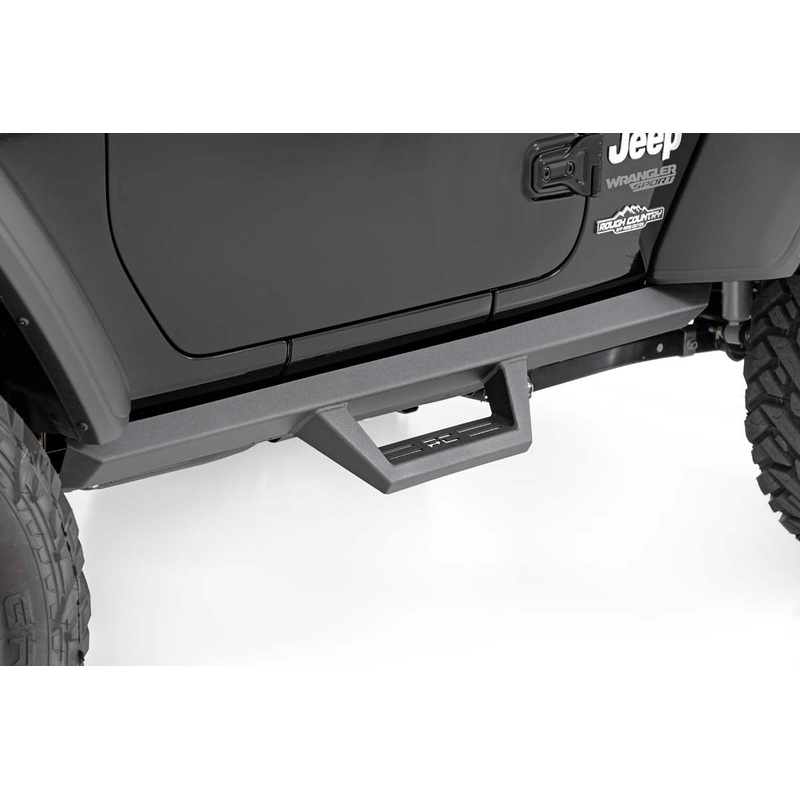 Contoured Drop Steps | 2 Door | Jeep Wrangler JL 4WD (2018-2024)