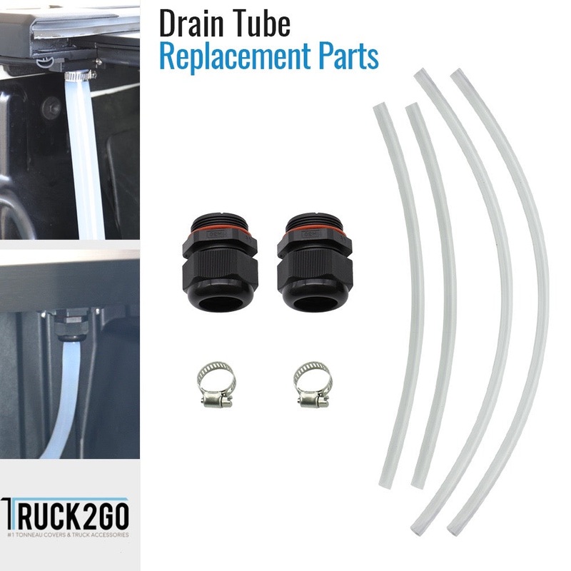 SYNETICUSA Drain Tube Replacement for MR-PRO / AR-PRO / ER-PRO Retractable Cover