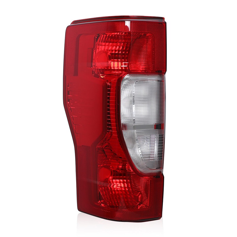For 2020-2022 Ford F-250/F-350 Super Duty Halogen Type Tail Light (Left Side Only) – Chrome/ Red