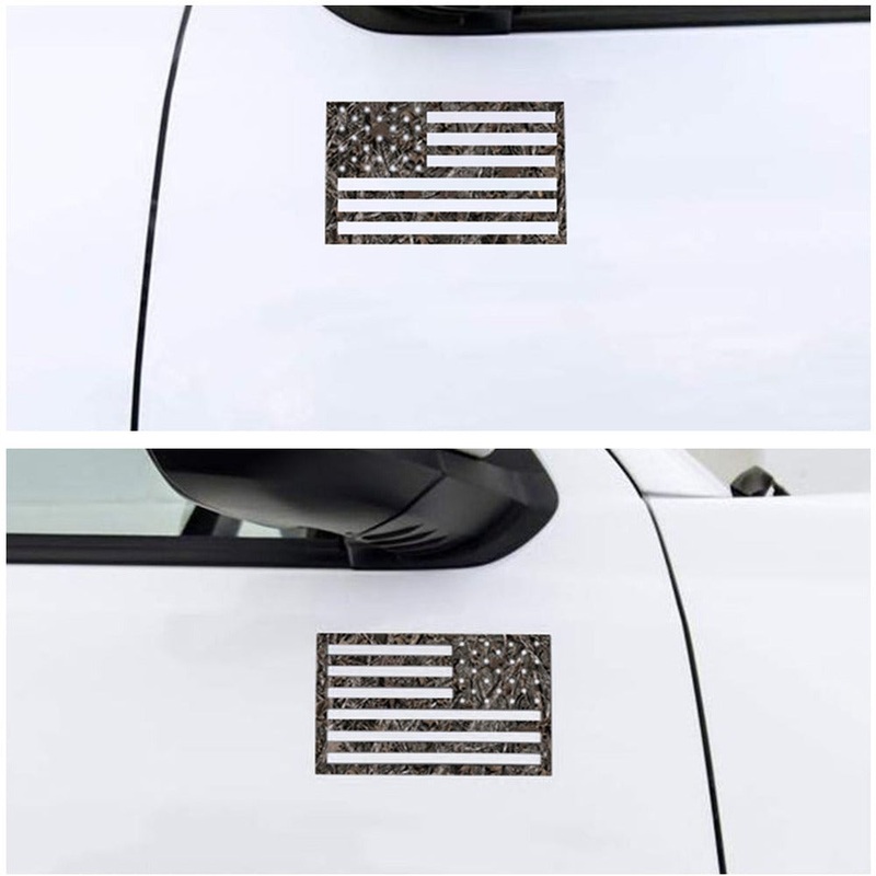 Tactilian Woodland Ghost Camo American Flag Magnets – Camouflage