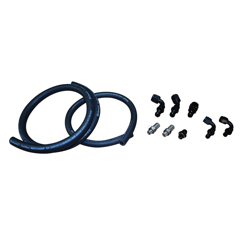 2010-2018 Cummins Fuel Distribution Block Hose and Fitting Kit Fleece Performance