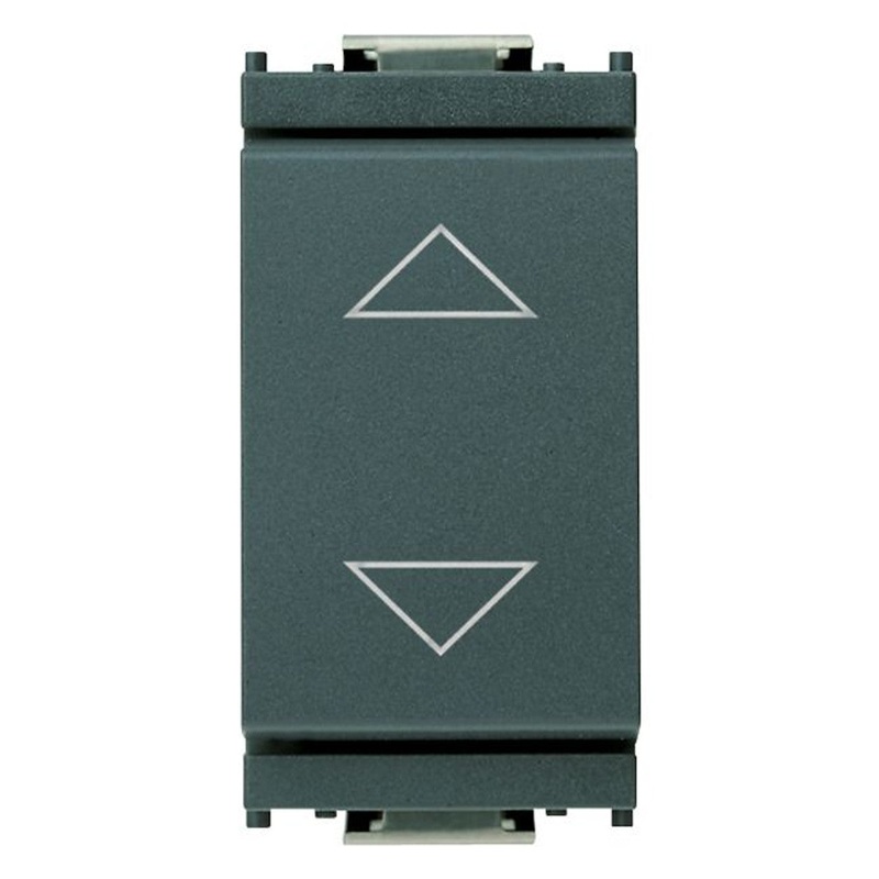 Vimar Up Down Switch Module Gray – 16155