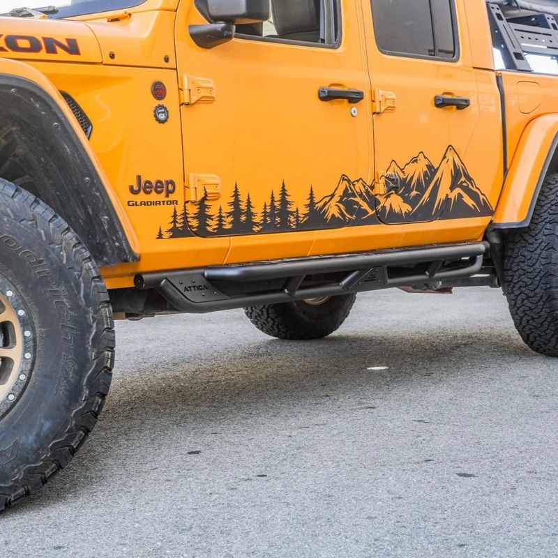 Attica 4×4 Terra Series Side Steps for Jeep Gladiator JT (2020-2024)