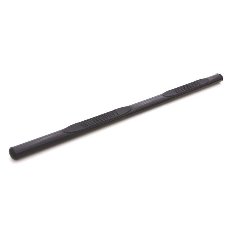 4 In Oval Straight Nerf Bars Steel Black 23691400