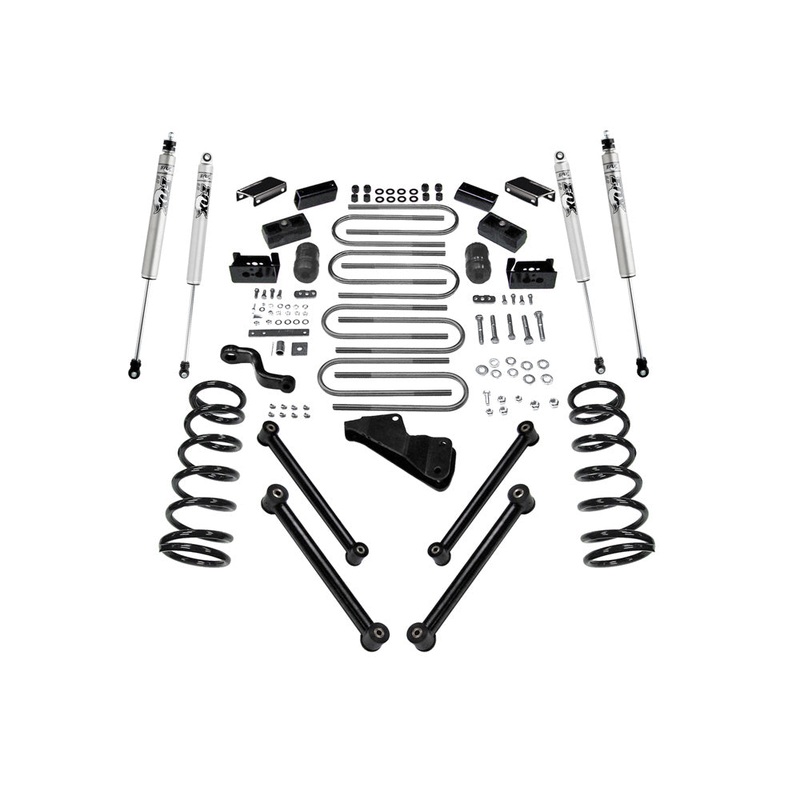 4″ Lift Kit w/ FOX Shocks – 10-13 Ram 2500/10-12 3500 4WD Diesel K965F