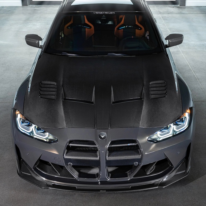 Vorsteiner – GTS-V BMW G8X M3 | M4 Carbon Fiber Aero Bonnet V-Style