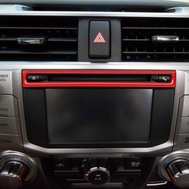 Upper Radio Display Accent Trim For 4Runner (2014-2024)