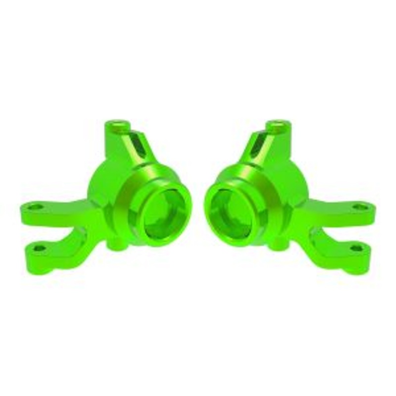 Traxxas Mini Maxx Aluminum Steering Blocks Green