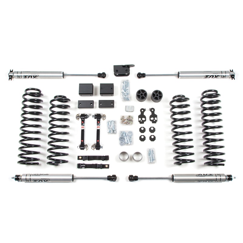 BDS Suspension 3″ Suspension Lift Kit  2012-2018 Jeep Wrangler RHD JK 2 Door 1415H