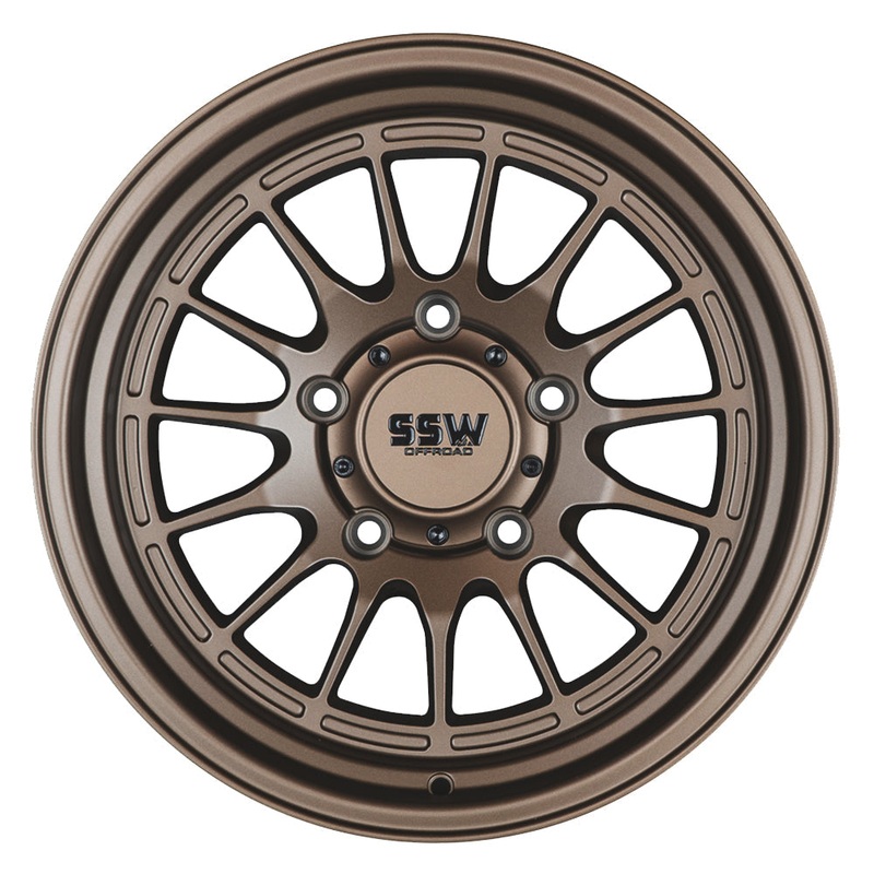 SSW Off-Road Dakar Wheel / Matte Bronze / 17X9.0 +0 (5 LUG)