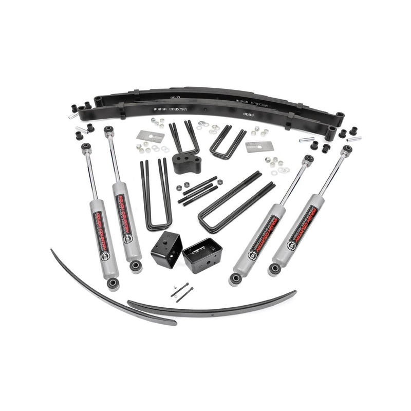 4 Inch Lift Kit | Rear Blocks | Dodge/Plymouth Ramcharger (78-93)/Trailduster (78-81)