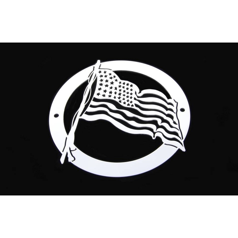 T-REX Grilles L1001 Polished Stainless Steel Badge