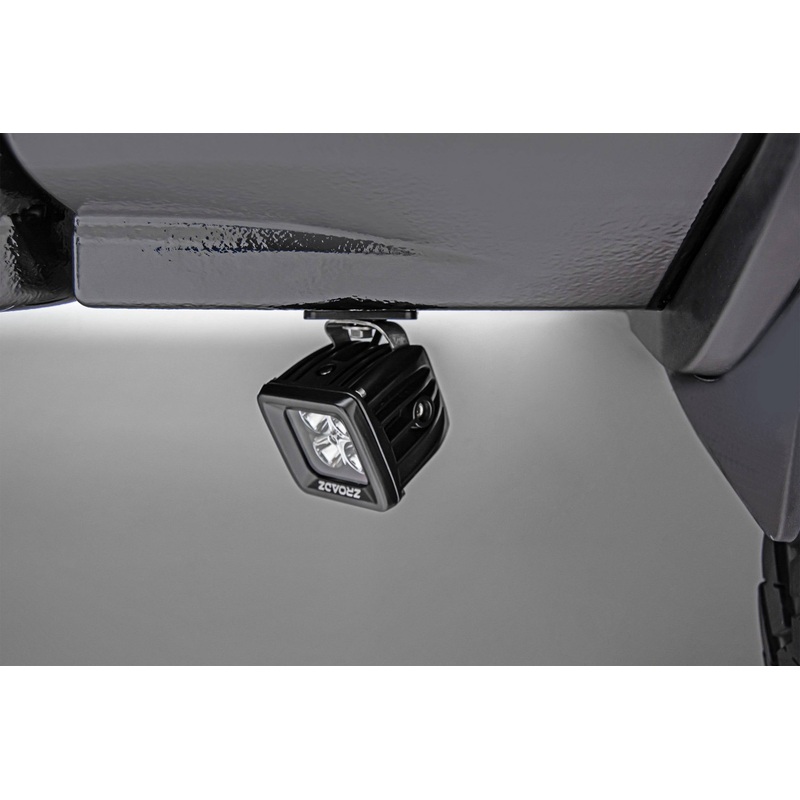 ZROADZ Z390001 Black Mild Steel  Panel Clamp LED Bracket