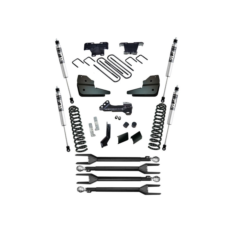 4″ 4-Link Lift Kit – 23-24 F-250/F-350 4WD – Diesel – w/ Fox 2.0 Shocks K1068F