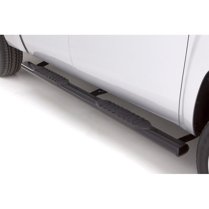 5 In Oval Straight Nerf Bars Steel Black 24076004
