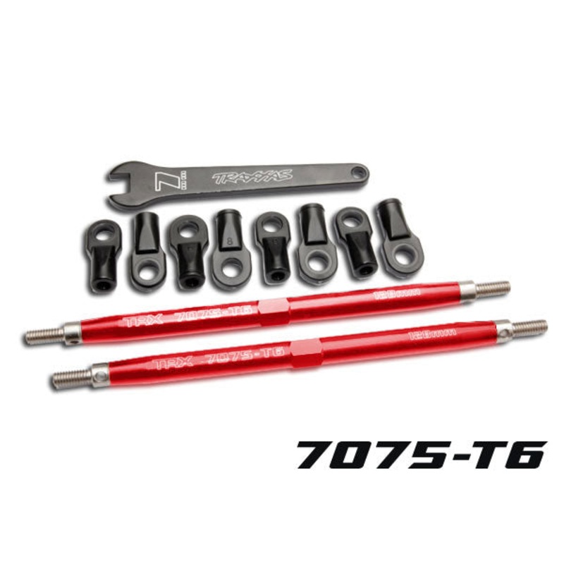 Traxxas Toe Link 128mm Red Rear