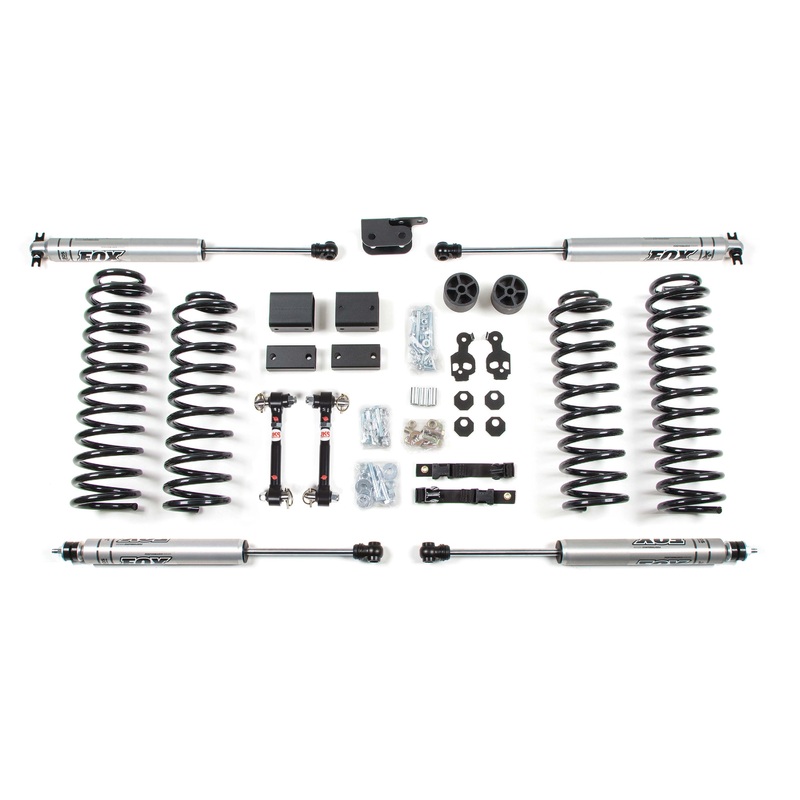 BDS Suspension 3″ Suspension Lift Kit 2007-2011 Jeep Wrangler JK 4 Door 1411H