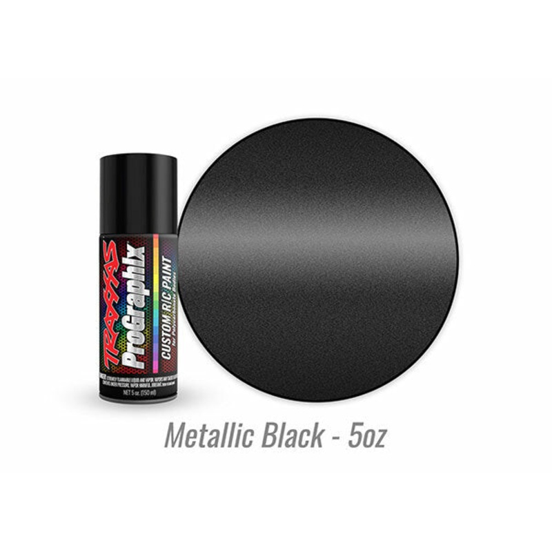 Traxxas Body Paint, Metallic Black 5oz