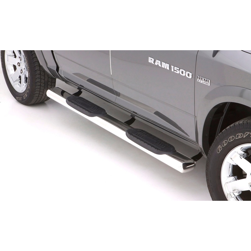 6Inch-Oval Straight Nerf Bars Composite Chrome 22368038