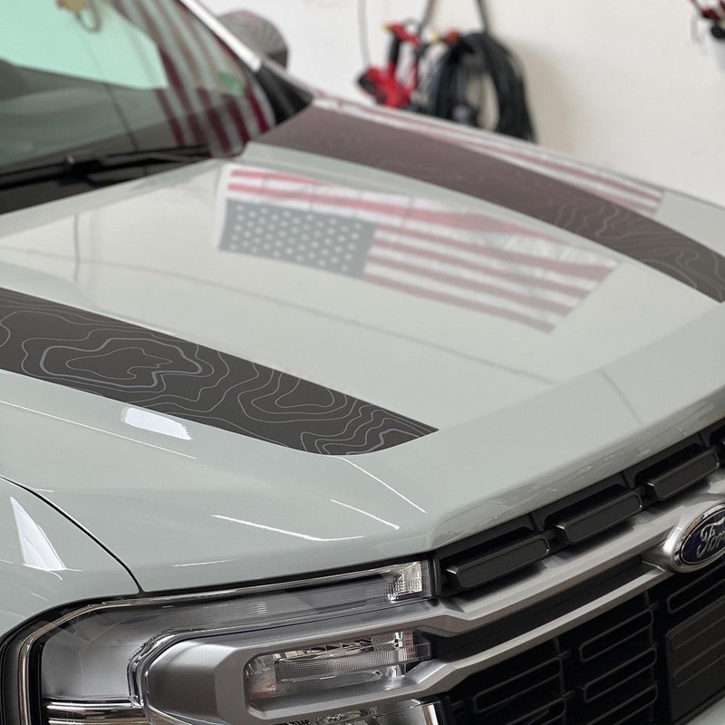 Beyond Wraps Hood Stripes for Ford Maverick (2022-2024)