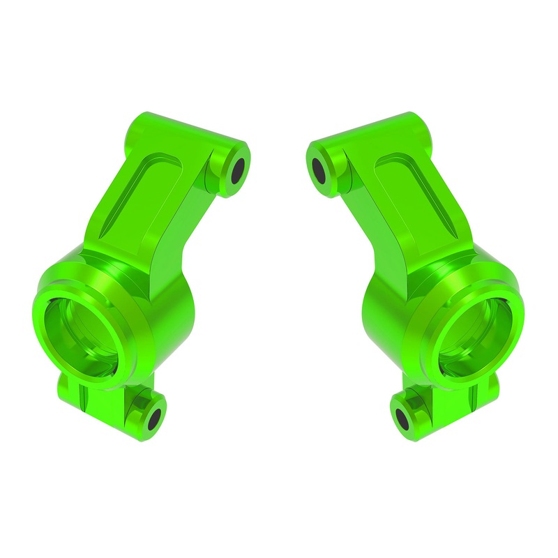 Traxxas Mini Maxx Aluminum Stub Axle Carriers GRN