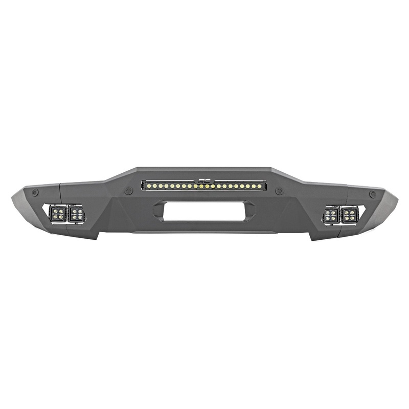 Front Bumper | Modular | Full Wings | DRL | Ford Bronco 4WD (2021-2024)