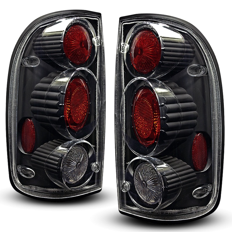 For 2001-2004 Toyota Tacoma Altezza Tail Light – Black/Clear