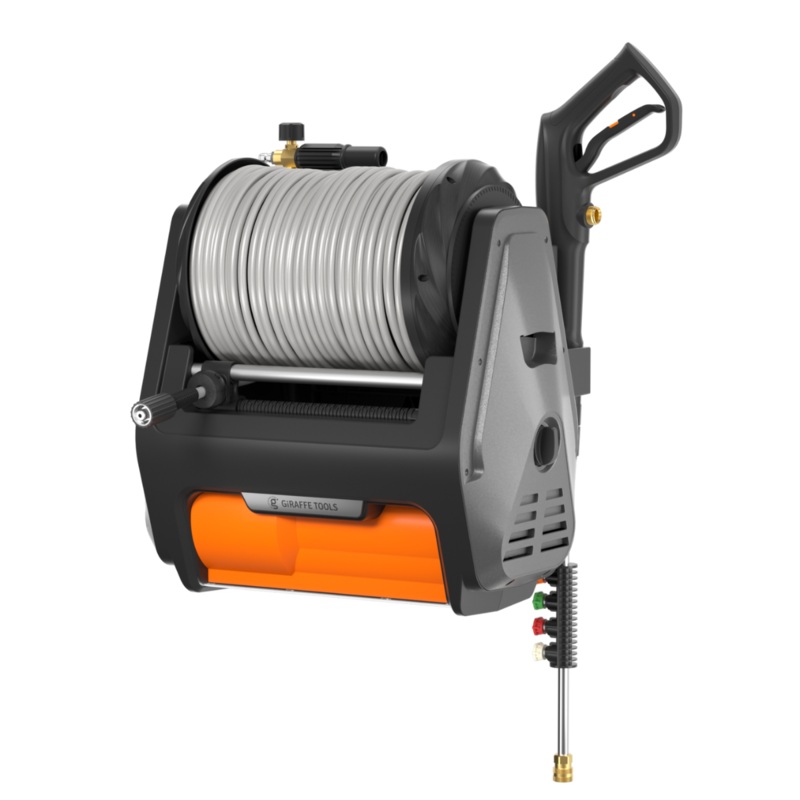 Giraffe Tools Grandfalls Retractable Pressure Washer PRO