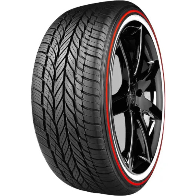Vogue Custom Built Radial VIII Red Strip