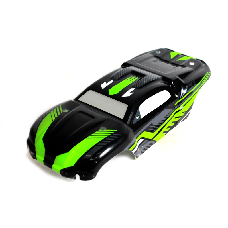 Slyder ST Body (Black/Green)